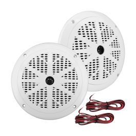 Pyle PLMR61W Hydra Series Dual-Cone Waterproof Stereo Speakers (6.5")
